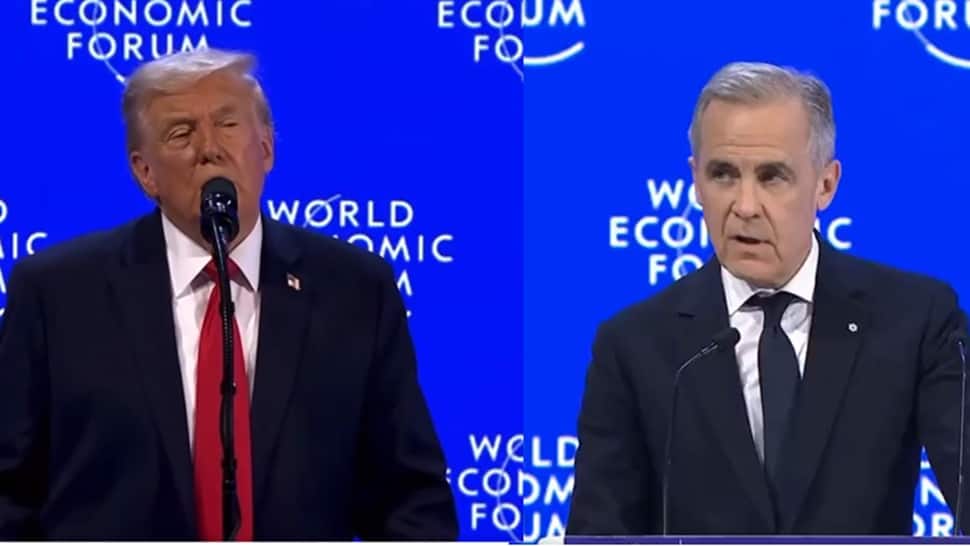 'Canada Lives Because Of US': Trump Mocks Ottawa On World Stage, Targets PM Carney