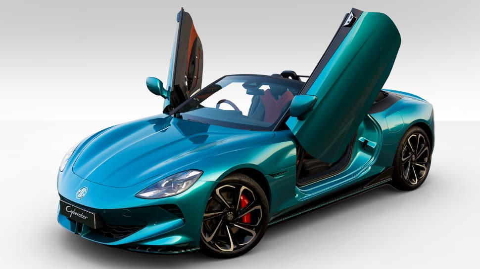 MG introduces new Irises Cyan paint for Cyberster electric sports car - Details