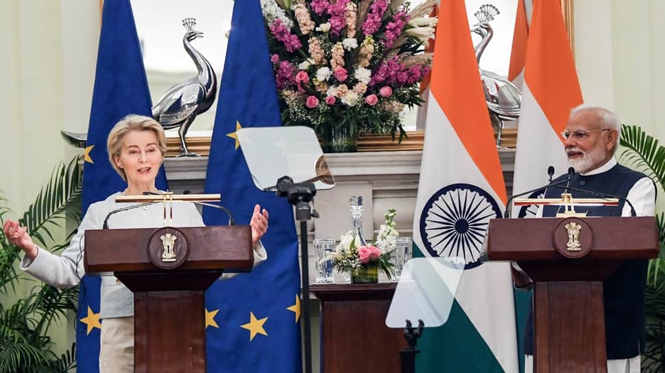 At Davos, world leaders hail EU`s FTA with India; shun `protectionism, isolationism`