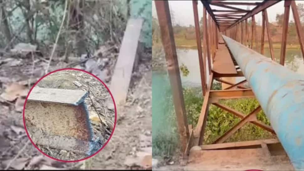 60-foot bridge stolen overnight: Scrap mafia heist of 30-ton iron structure shocks Korba, Chhattisgarh