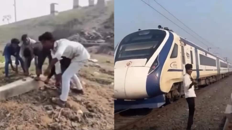 `Vande Bharat rukwa diye`: Men face possible life sentence for blocking train with logs | VIRAL VIDEO