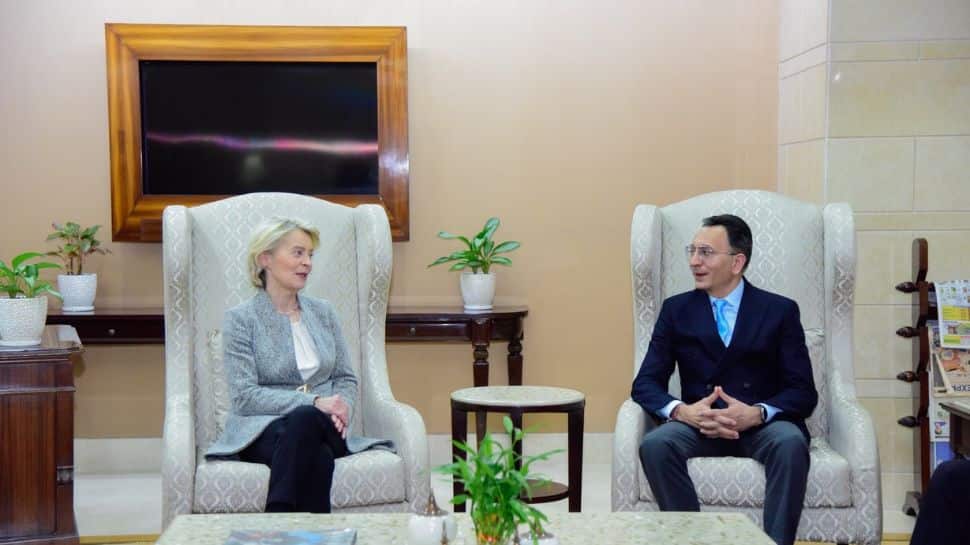 EU chief Ursula von der Leyen arrives in India, to be Chief Guest at Republic Day celebrations