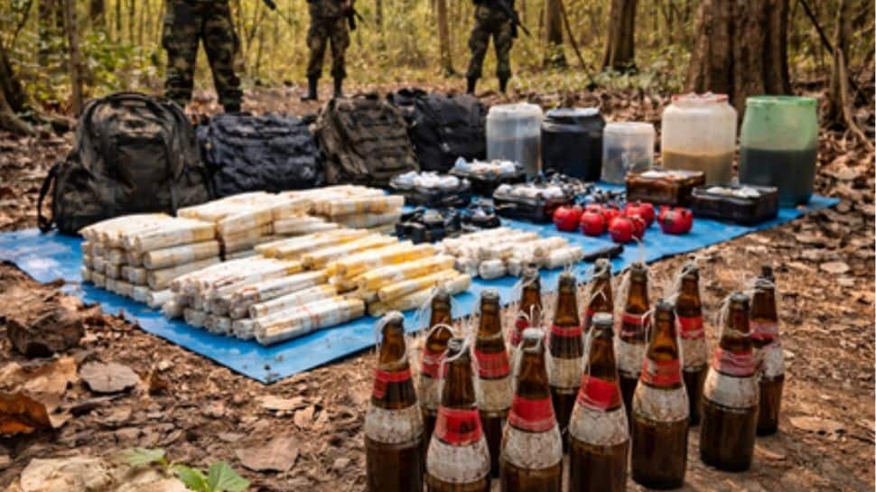 Security forces foil Maoist plot in Chhattisgarh; 16 IEDs concealed in beer bottles, 100 kg explosives recovered