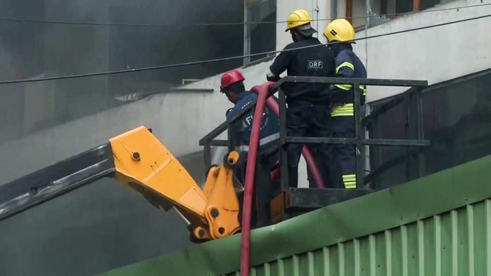 Hyderabad Nampally fire: 5 dead, rescue ops continue at furniture godown
