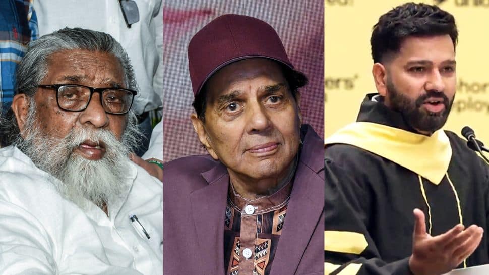 Republic Day 2026: Former Jharkhand CM Shibu Soren, Dharmendra, Rohit Sharma among Padma awardees | Check list