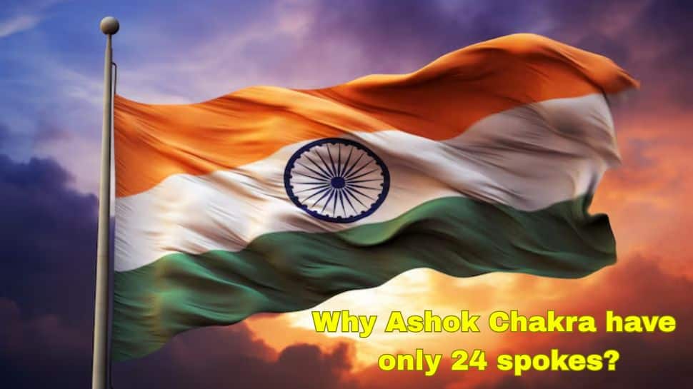 Why the Indian flag’s Ashok Chakra is of blue colour, not red or brown? Why it has only 24 spokes? EXPLAINED