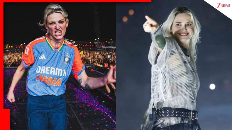 Linkin Park win India’s heart as Emily Armstrong wears Team India jersey on Stage - Watch