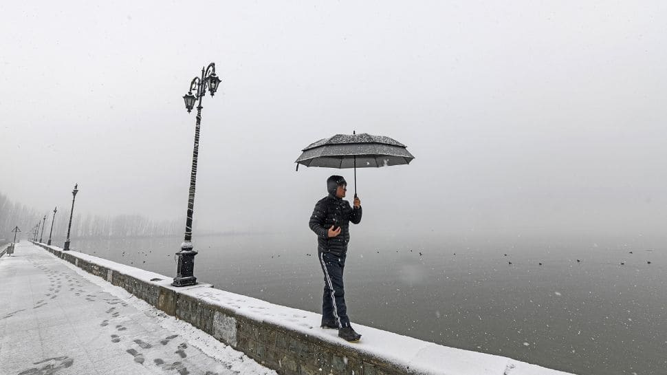 Fresh snowfall disrupts life in Kashmir; highways, rail, flights affected