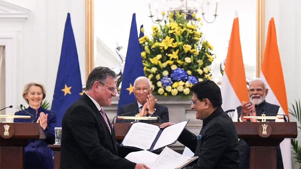 India–EU landmark FTA concludes-- From auto, wine, to textile items, here's what will become cheaper