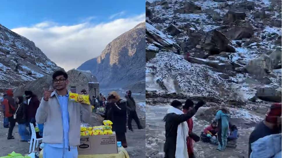 Viral: Content creator sells Maggie on mountains, the money he made shocked everyone; Netizens reacts