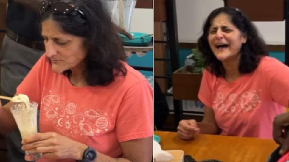 `From zero gravity to full falooda`: Astronaut Sunita Williams wins hearts at Kerala dessert shop | VIRAL VIDEO