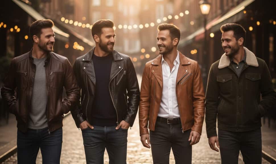 Best Stylish Faux Leather Jackets for Men