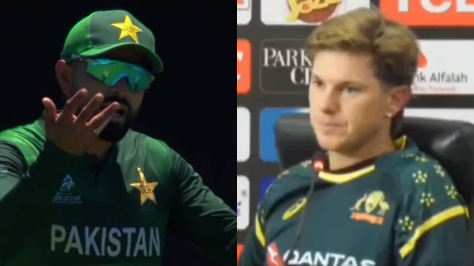 WATCH: Adam Zampa's Brutally Roasts Pakistan Journo Over Babar Azam Question, Reply Goes Viral