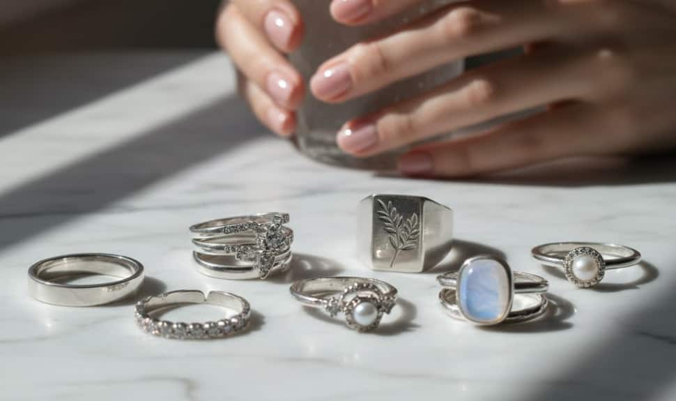 Four Elegant Silver Rings for Women That Blend Style, Meaning, and Grace