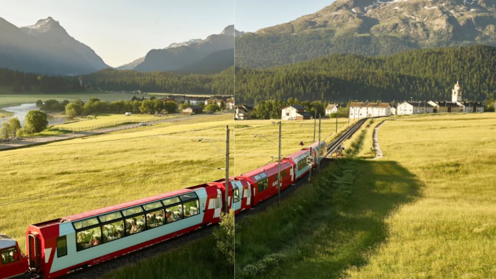 An 8-hour Glacier Express train ride in Switzerland that costs up to Rs 1 Lakh