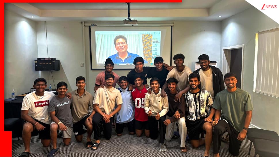 Sachin Tendulkar inspires India U19 team ahead of high-stakes World Cup clash against Pakistan