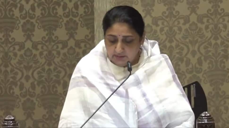 Sunetra Pawar takes oath as first woman Deputy CM of Maharashtra