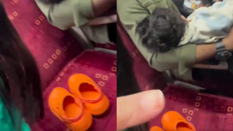 Chappal gets separate seat in Vande Bharat? Rs 100 slipper, Rs 1500 seat; Viral video sparks reaction on internet