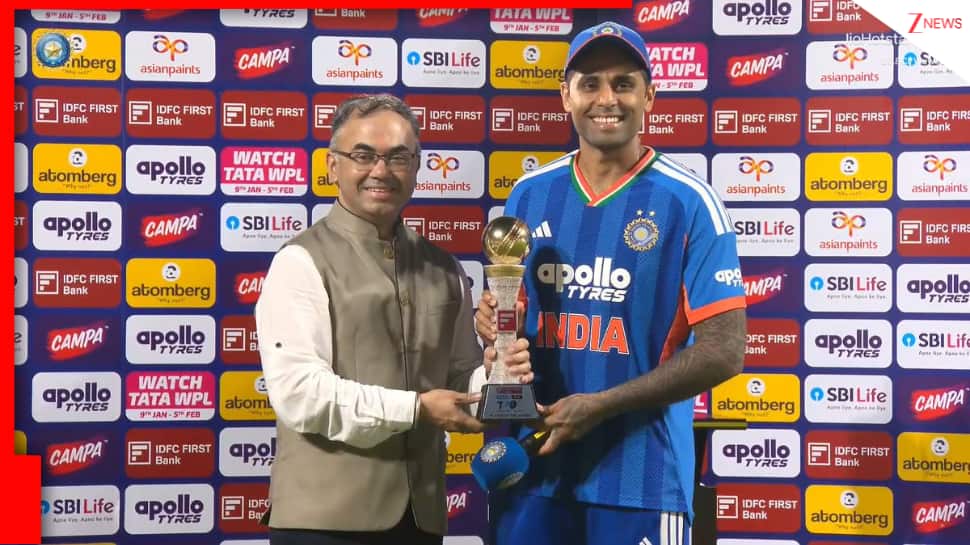 Suryakumar Yadav regains form, wins 6th player of the series award in T20Is