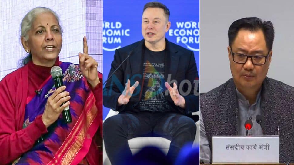 Sitharaman and Rijiju target Opposition citing Elon Musk's post on India's GDP