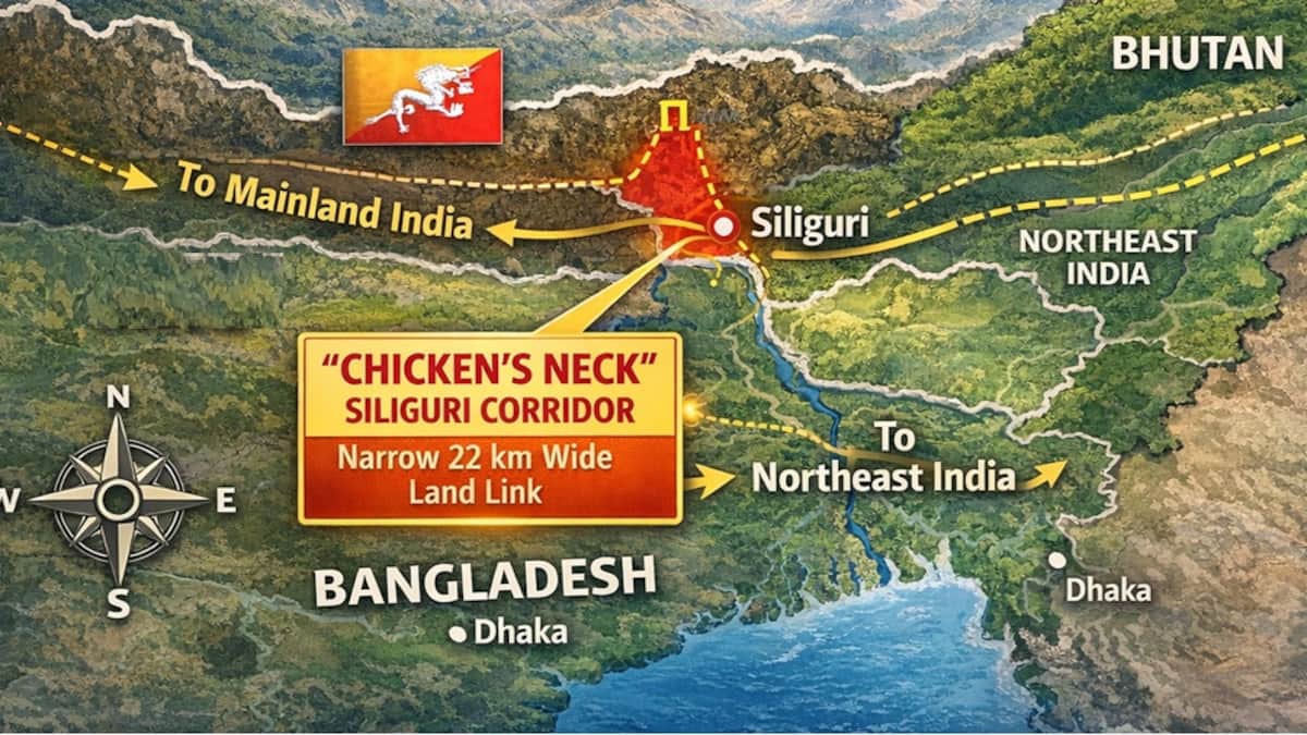 India goes underground to secure Chicken's Neck amid threat from  Bangladesh, China | India News | Zee News