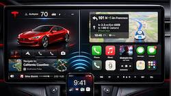 Apple CarPlay could arrive in Tesla with its own infotainment interface