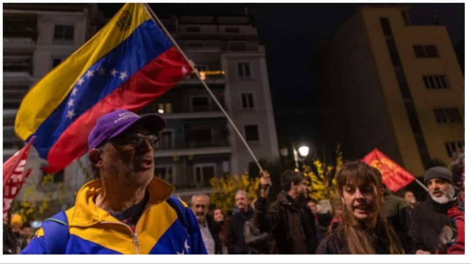 Venezuelans hold rally in Caracas demanding release of Maduro, his wife