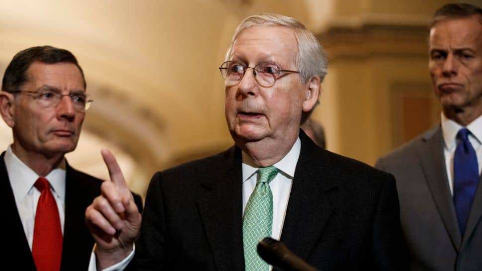 US Senator Mitch McConnell hospitalised after experiencing ‘flu-like symptoms’