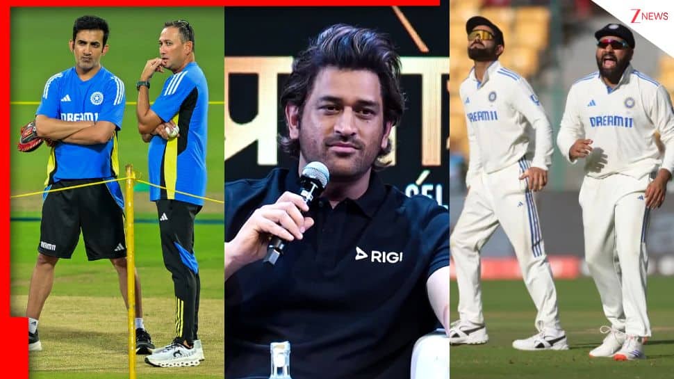 MS Dhoni counters Gautam Gambhir, Ajit Agarkar's stance on Rohit Sharma, Virat Kohli's 2027 World Cup future