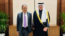 NSA Ajit Doval meets Saudi counterpart, Holds talks on bilateral 