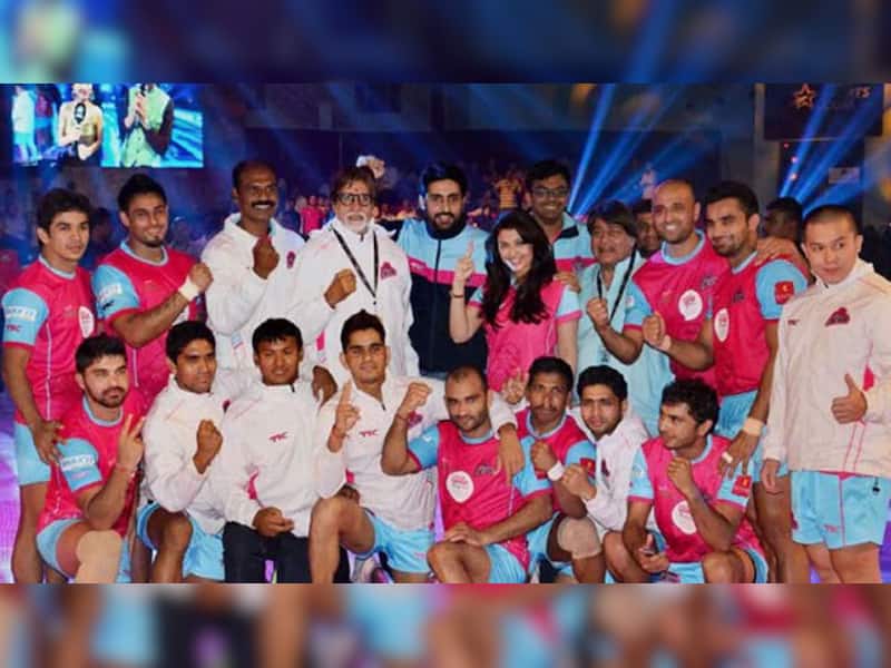 Abhishek Bachchan’s kabaddi team