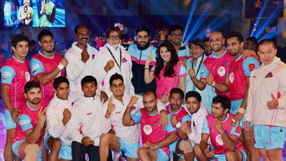 Abhishek Bachchan’s kabaddi team