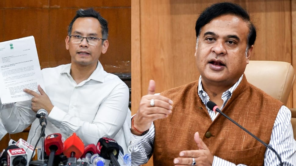 Ahead of Assam polls, Congress accuses Himanta of land grab; CM challenges Gogoi with legal action