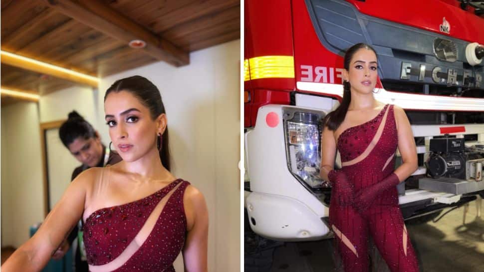 Sanya Malhotra delivers power-packed performance at WPL eliminator, celebrates Women’s cricket