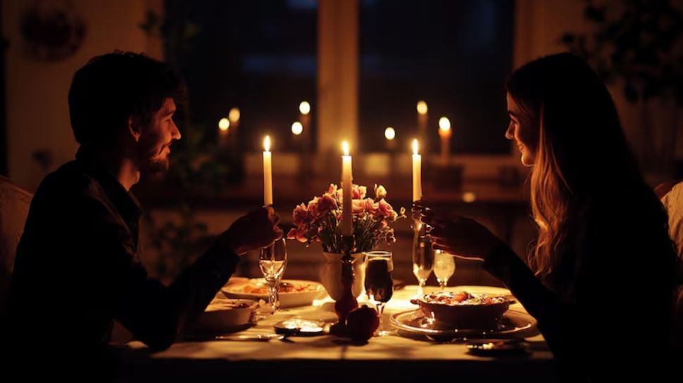Candlelight Dinner at Home
