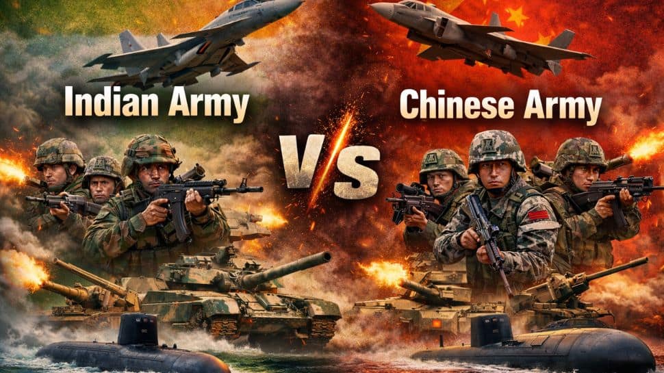 Indian Army vs Chinese Army: Who is more powerful? Active soldiers, tanks, aircrafts, submarines, artillery and firepower compared | Have a look