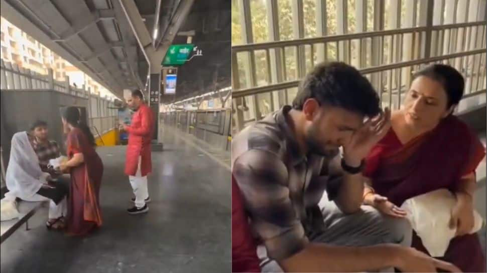 `Roka at metro station`: Video of unusual engagement ceremony goes viral; Watch