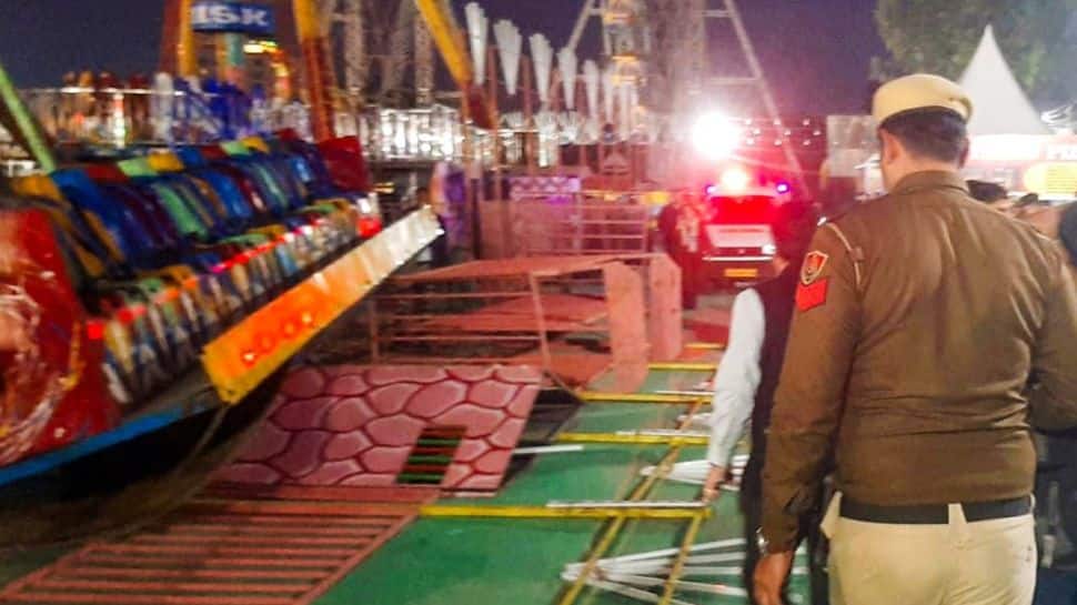Over a dozen injured as swing collapses at Surajkund Mela in Faridabad