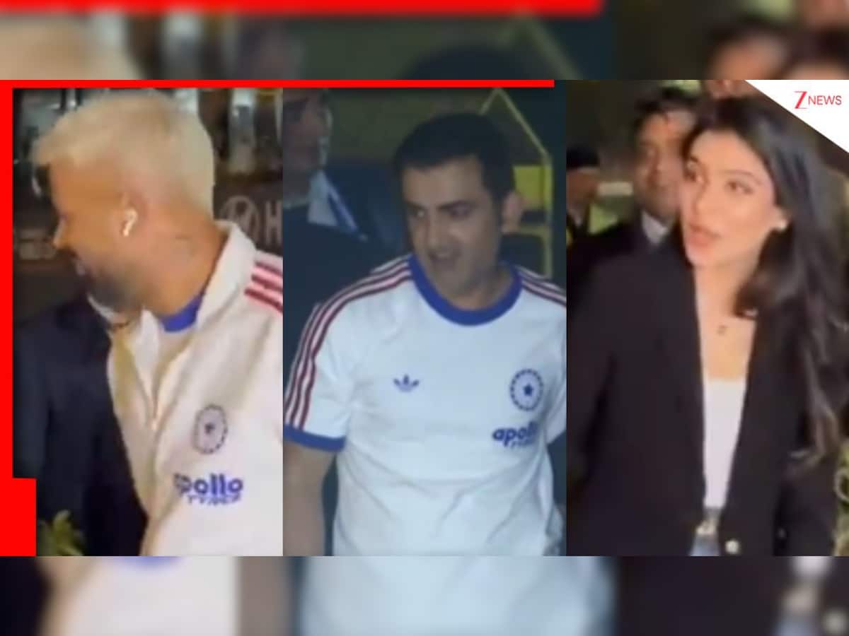 Gautam Gambhir and Wife Natasha Jain host Suryakumar Yadav's Team India ahead of IND vs PAK T20 World Cup 2026 game - Watch
