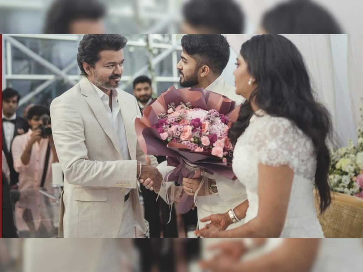 Amid Jana Nayagan release row, Thalapathy Vijay spotted at a Chennai wedding - Viral pics