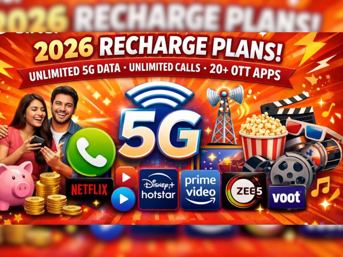 Airtel's Evergreen Recharge Plans 2026: Unlimited Calls, 5G data, 100 SMS per Day, and 20+ OTT apps; Check prices and other benefits