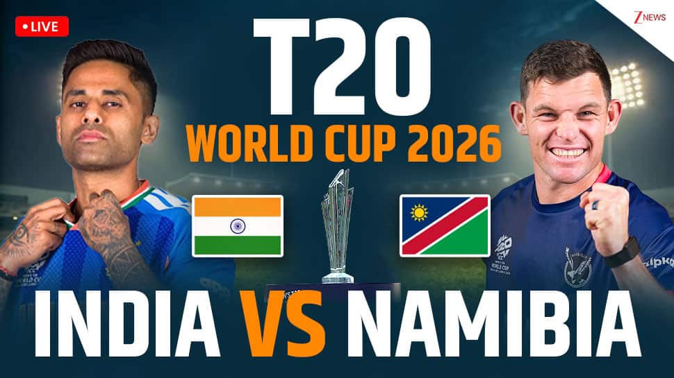 IND vs NAM Highlights, T20 World Cup 2026: India crush Namibia by 93 runs