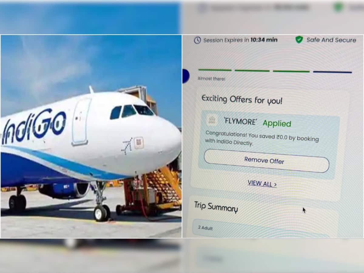 Viral: `Kya karenge itni dhanraashi ka?` Internet explodes as IndiGo coupon offers Rs 0 savings