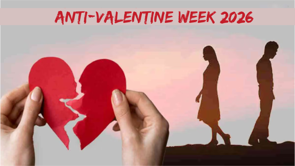 Anti-Valentine Week 2026: From Slap Day to Breakup Day – Check the detailed day-wise list and significance