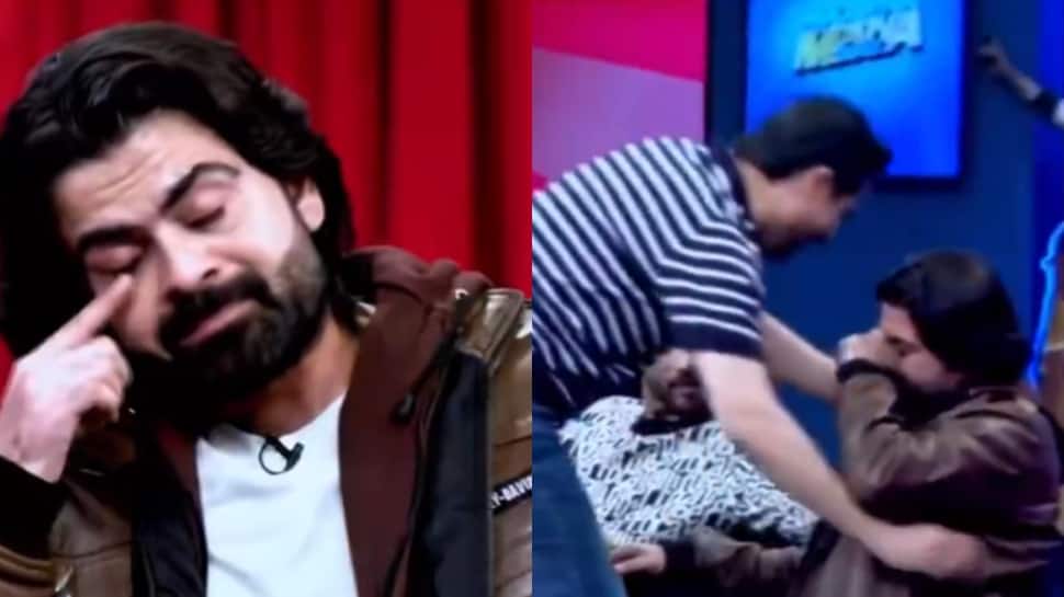 Former Pakistan batter breaks down on Live TV ahead of India vs Pakistan T20 WC 2026 clash; Here's why - WATCH