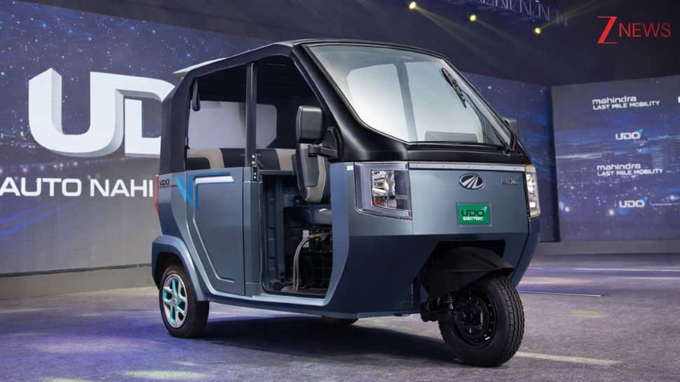 Mahindra ‘UDO’ EV three-wheeler launched with 200 km range: Check price, features, airplane inspired design