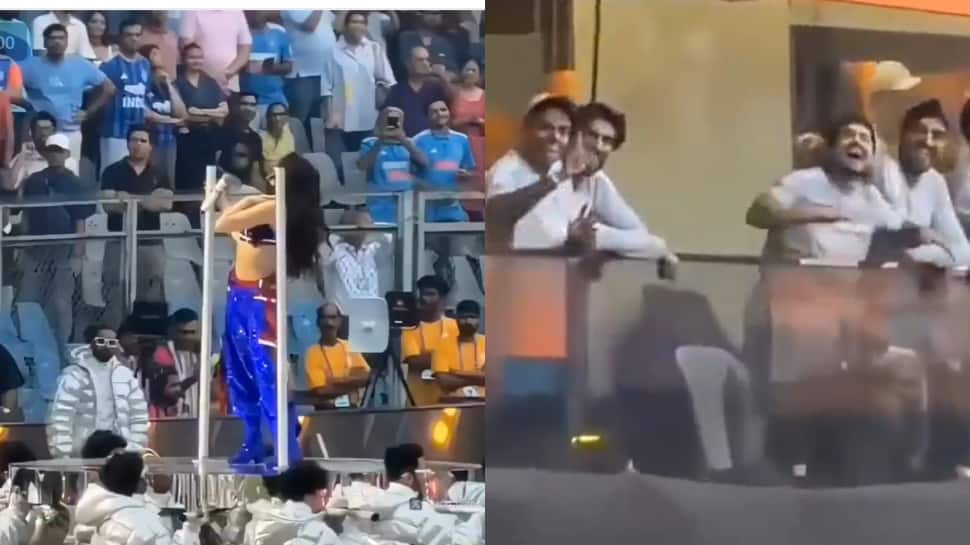 WATCH - Caught in 4K! Suryakumar busted by wife watching Nora Fatehi's sizzling dance; Ishan & Arshdeep's epic laughter steals the show