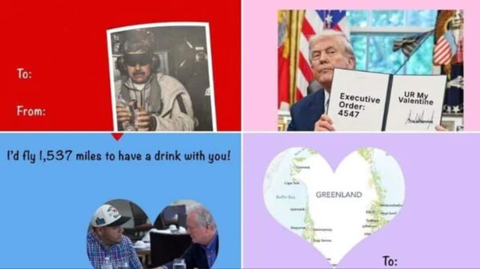 'Pathetic' or 'Bold': White House Valentine's post on Maduro capture and Greenland sparks global backlash