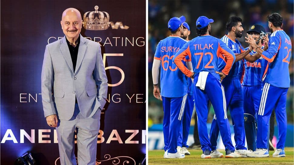 ‘Har Har Mahadev’: Anupam Kher reacts to India’s big win against Pakistan in ICC Men’s T20 World Cup clash