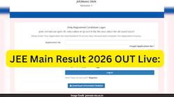 JEE Mains Result 2026 OUT Live:  NTA declares result at jeemain.nta.nic.in